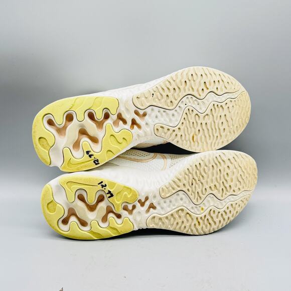 Nike Shoes Womens 6.5 White Renew Run Athletic Running Sneakers Lace Up Comfort - Picture 10 of 12